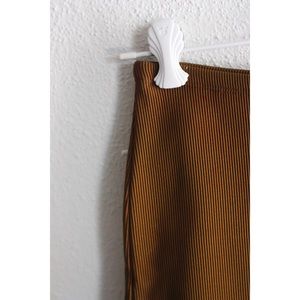 BodyCon Ribbed Pencil Skirt